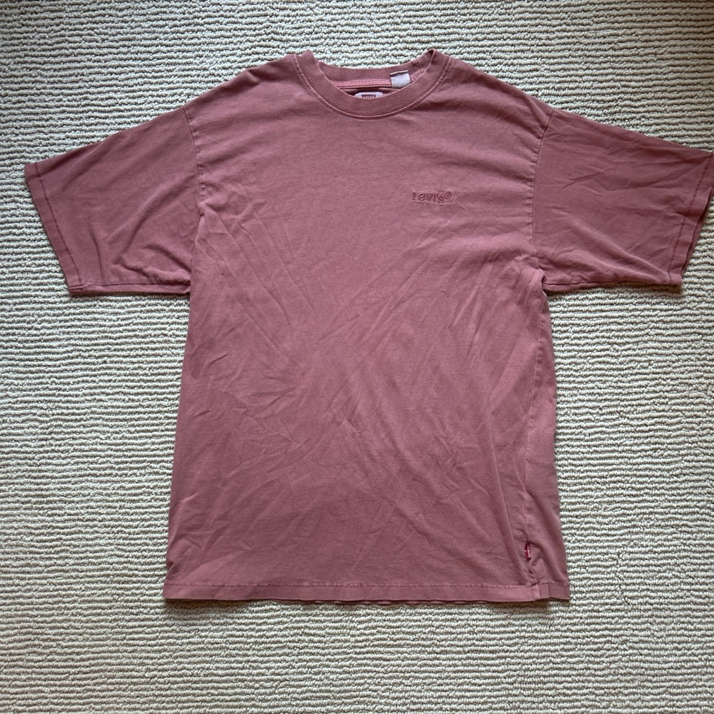 Levi's Men's Mauve Short Sleeve Tee